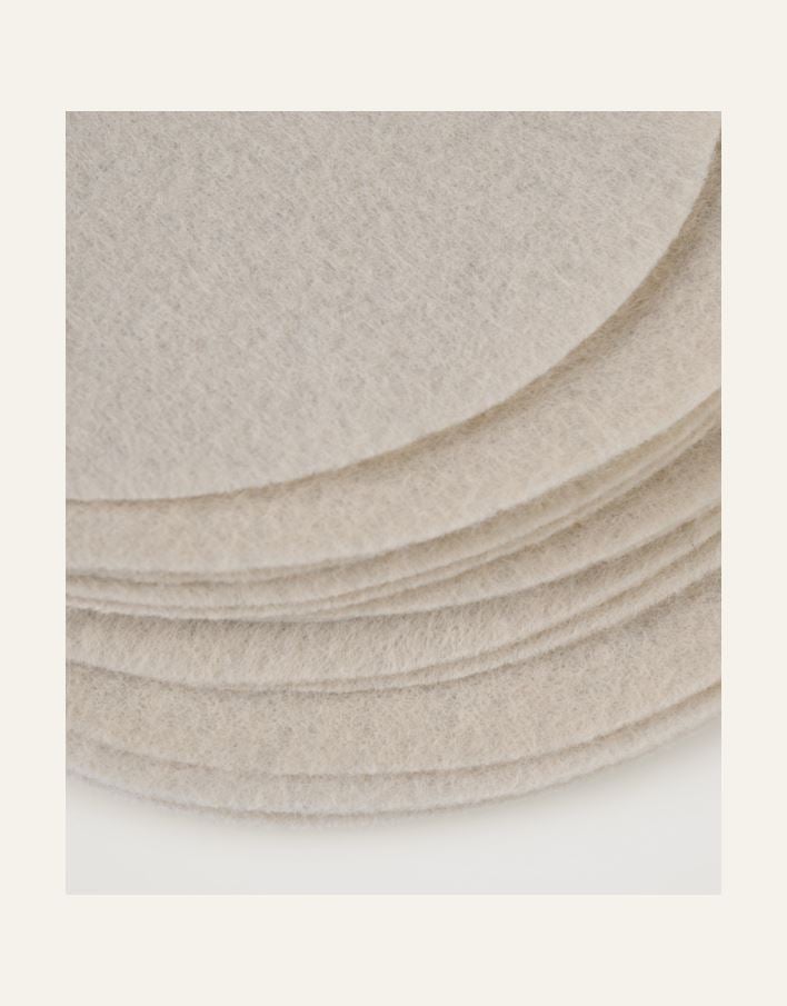 Oppbevaringsboks lys natur - 9