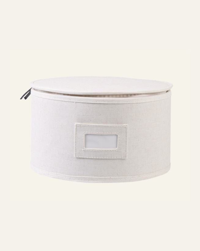 Oppbevaringsboks lys natur - ø25,5x15,5 cm lys natur - 1