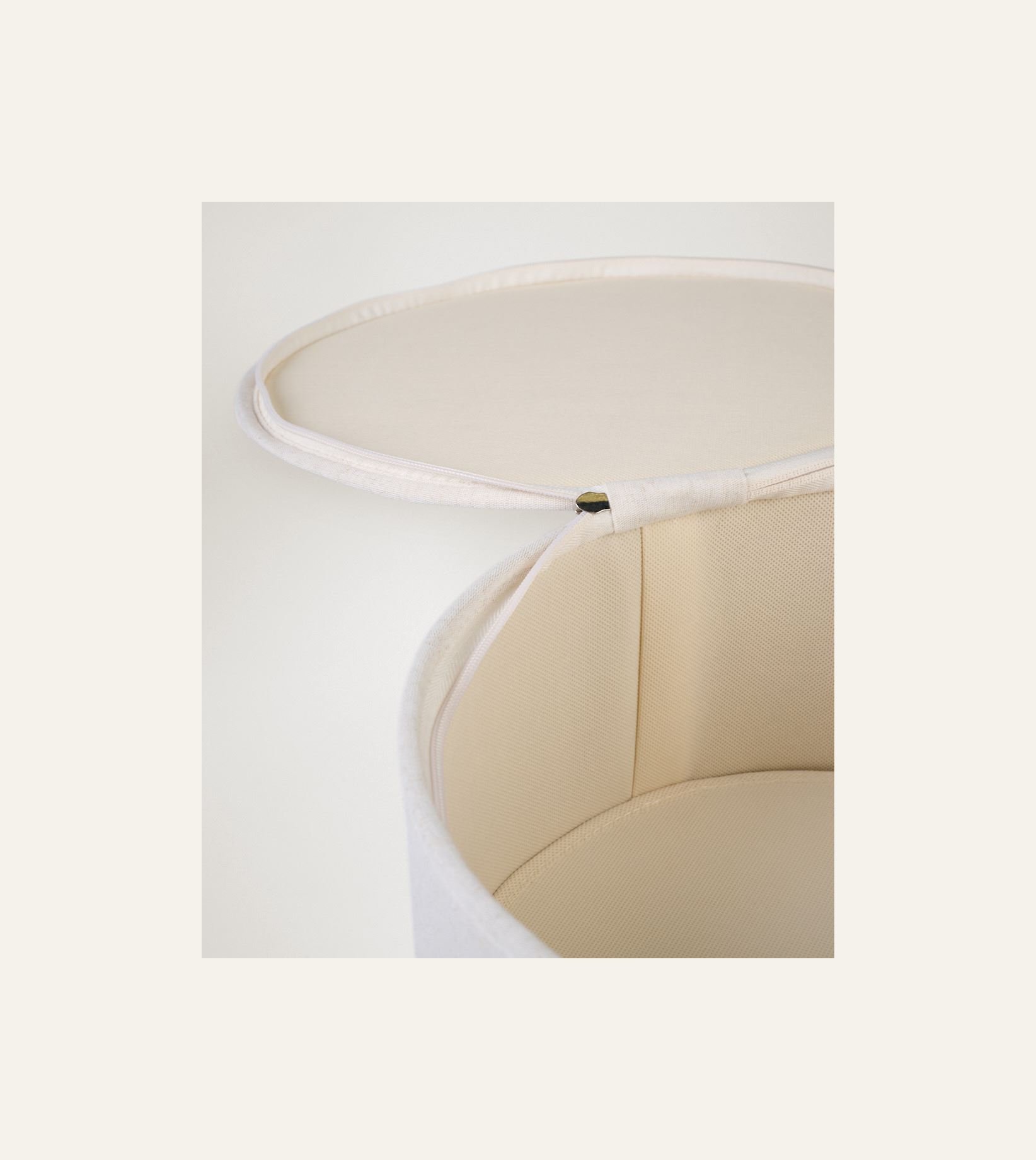 Oppbevaringsboks lys natur - 8