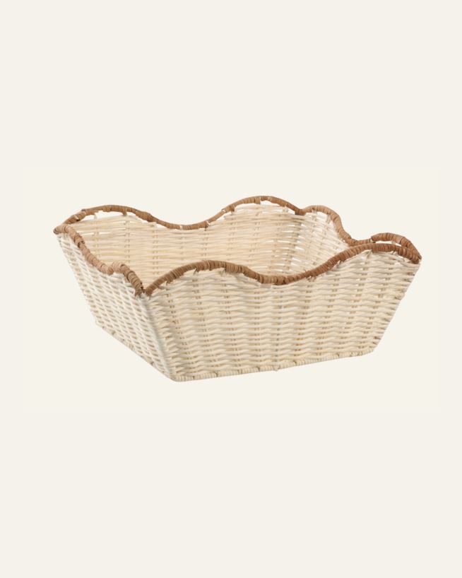 Kurv lys natur - 26x20x10,5 cm lys natur - 1