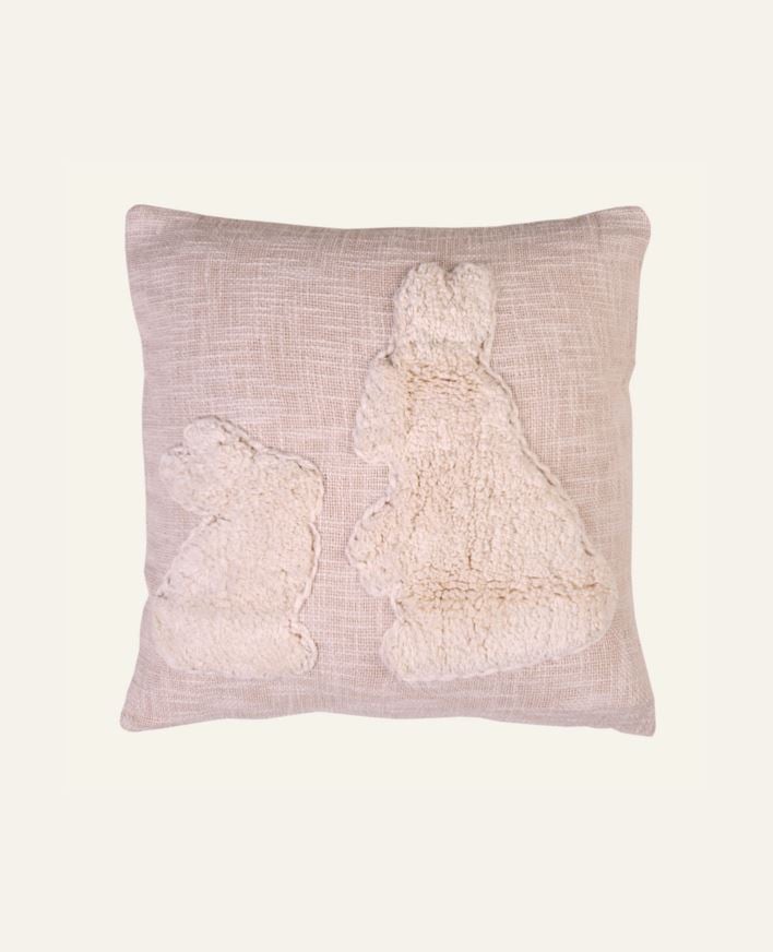 Pynteputetrekk offwhite - 45x45 cm offwhite - 1