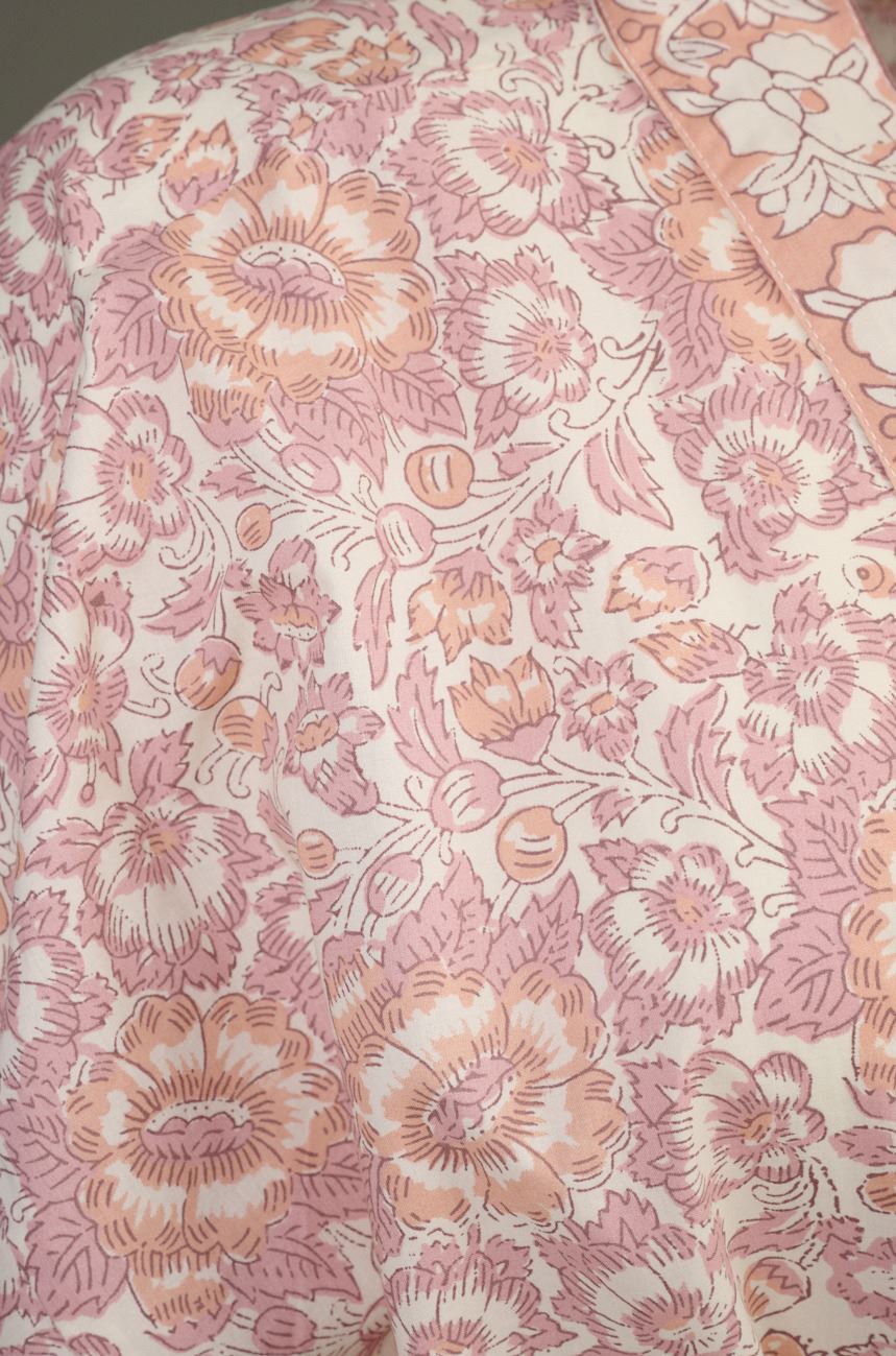 Kimono multi rosa - 3