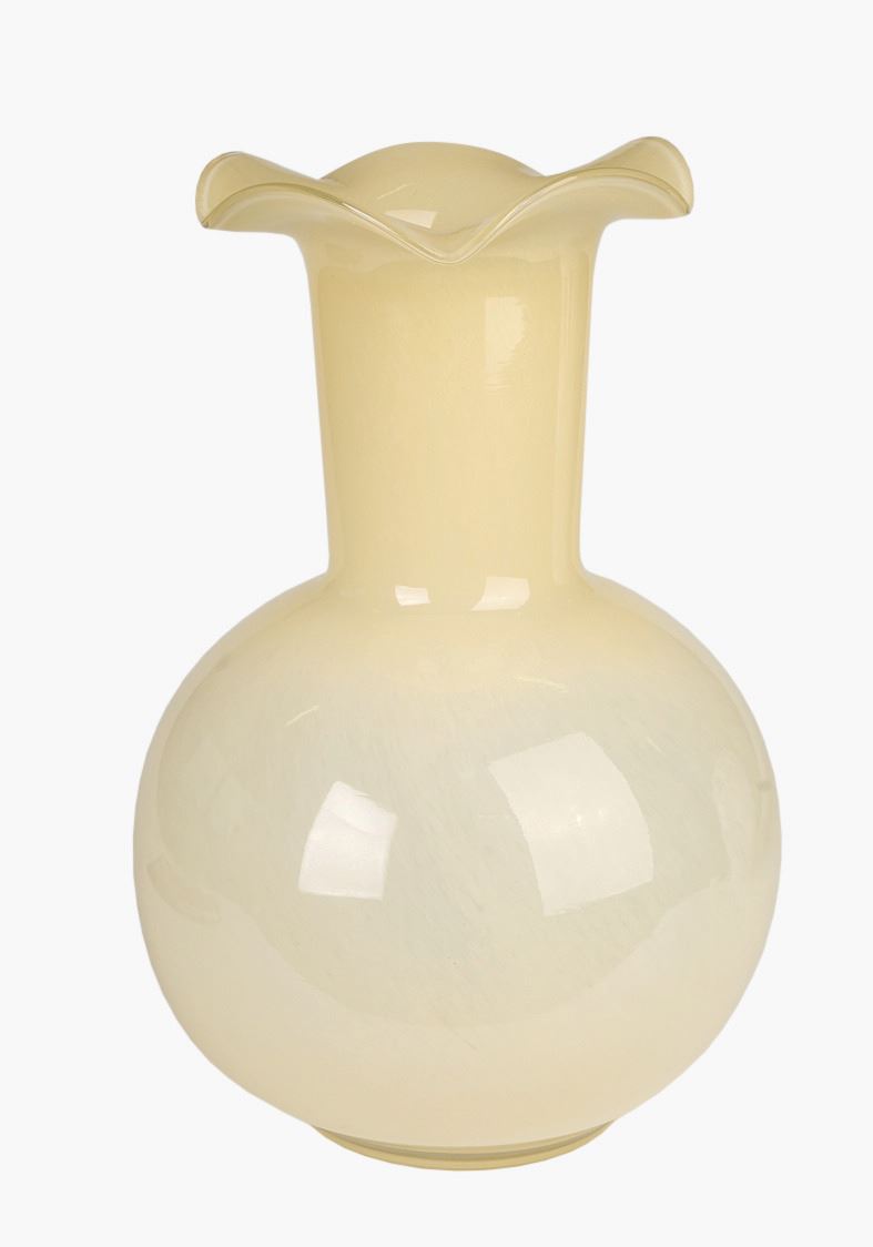 Vase gul - 36,5x24x24 cm gul - 1