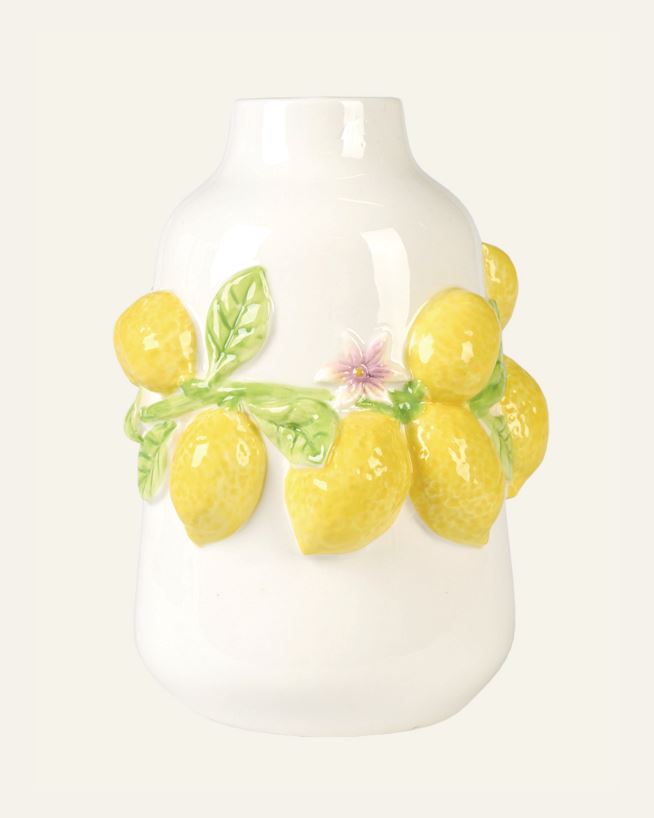 Vase hvit - 19,7x14,3x14 hvit - 1
