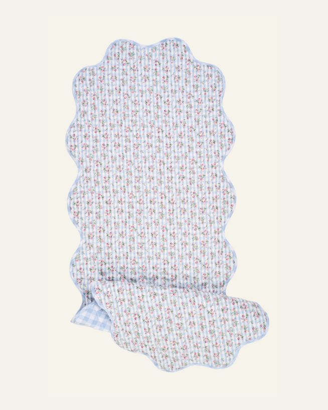 Løper blå - 120x45 cm blå - 1