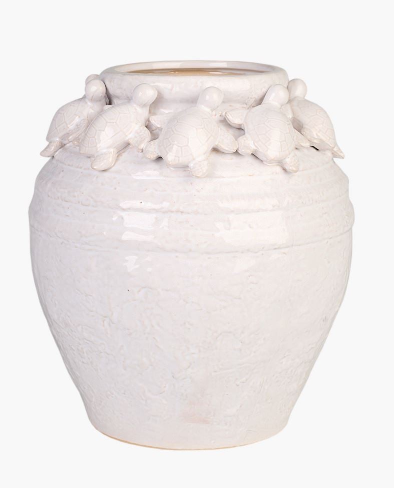Vase offwhite - 24,7x21,9x21,9 cm offwhite - 1