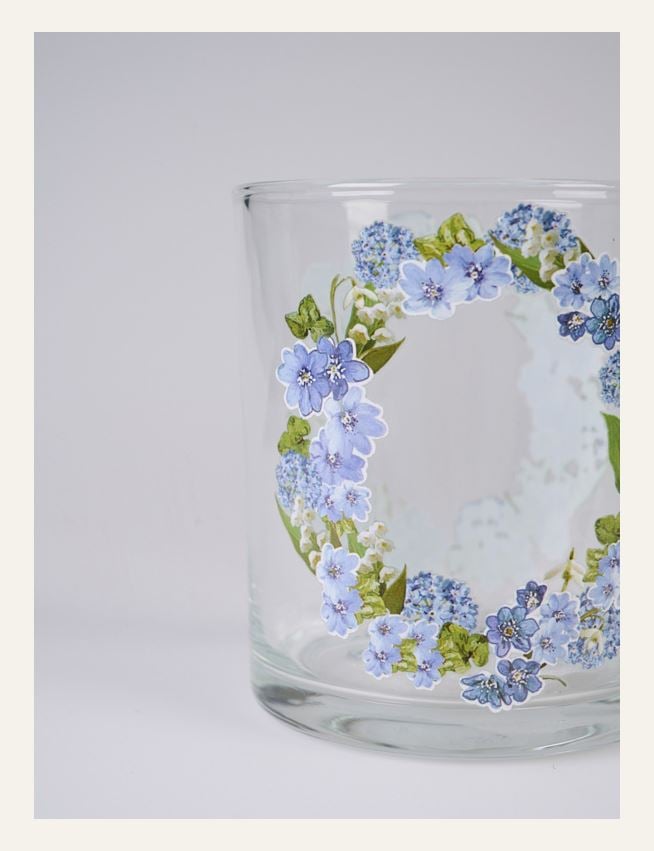 Telysholder blå - 2