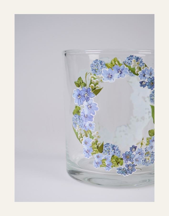 Telysholder blå - 2