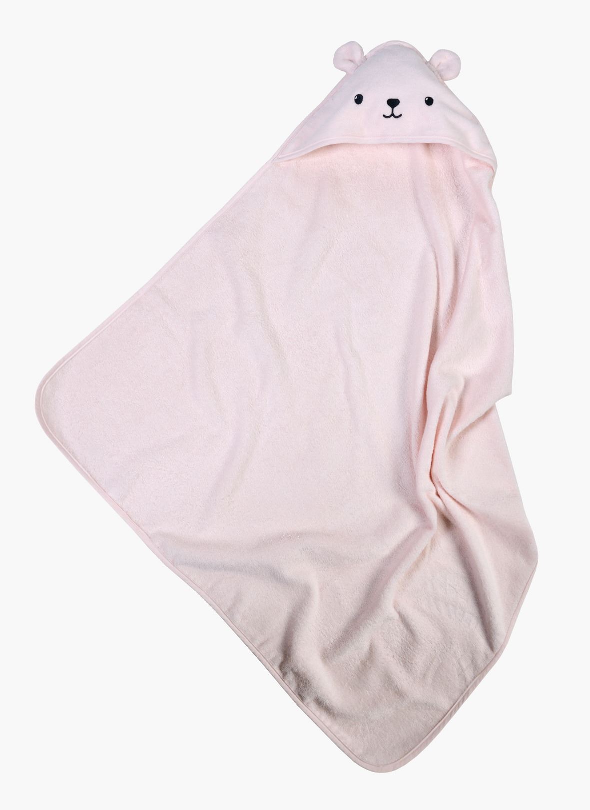 Hettehåndkle lys rosa - 80x80 cm lys rosa - 1