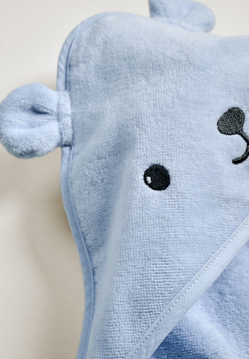 Hettehåndkle lys blå - 3