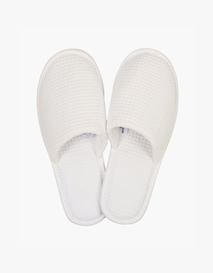 Tøfler hvit - 36 hvit - 1