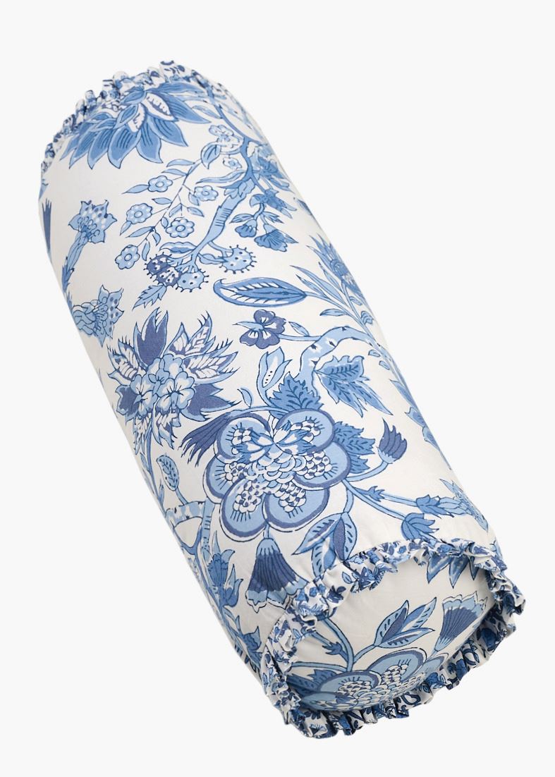 Bolsterpute multi blå - 40x15 cm + 2 cm multi blå - 1