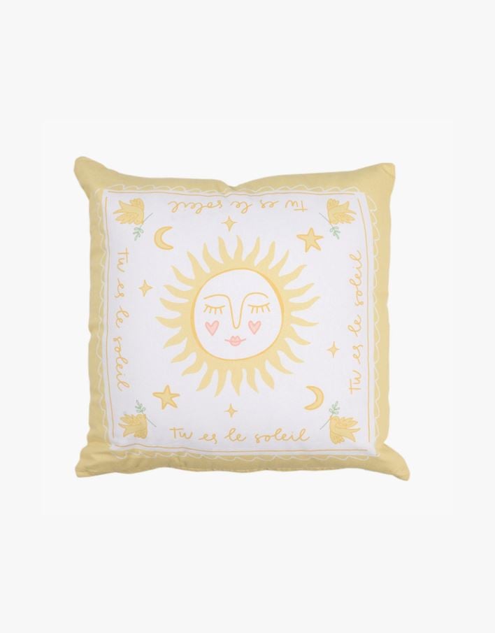 Pyntepute gul - 50x50 cm gul - 1