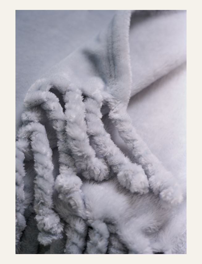 Fleecepledd lys blå - 2