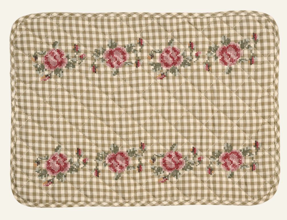 Brikke mørk grønn - 30x42 cm mørk grønn - 1