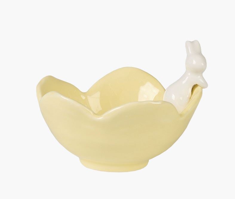 Skål lys gul - 9,5x9,4x7,8 cm lys gul - 1