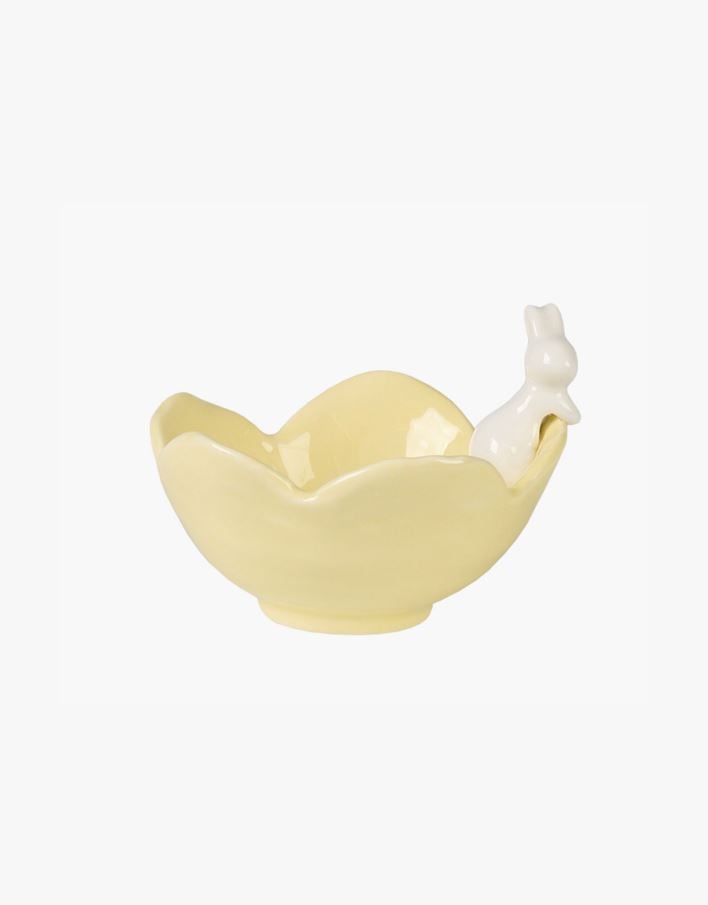 Skål lys gul - 9,5x9,4x7,8 cm lys gul - 1