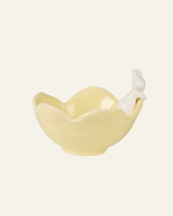 Skål lys gul - 9,5x9,4x7,8 cm lys gul - 1