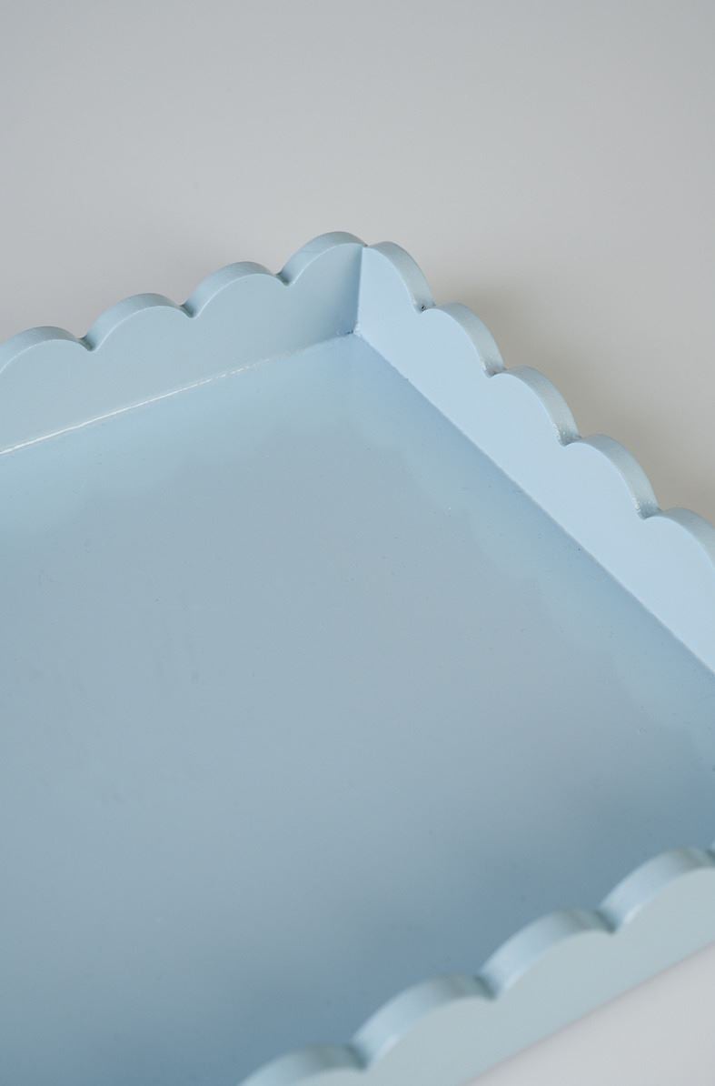 Fat lys blå - 30x20x3 cm lys blå - 1