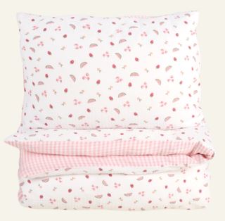 Kid Fruit Story Krepp Sengesett Multi 140x220 cm