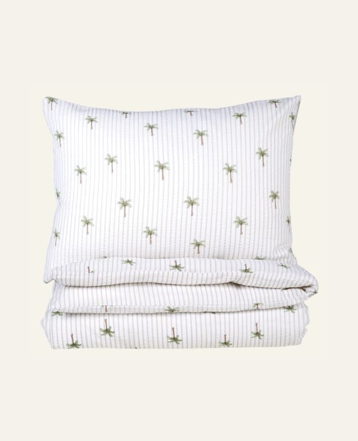 Krepp sengesett multi - 140x200 cm multi - 1