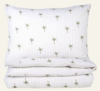 Kid Palms Krepp Sengesett Multi 200x220 cm/50x70 cm