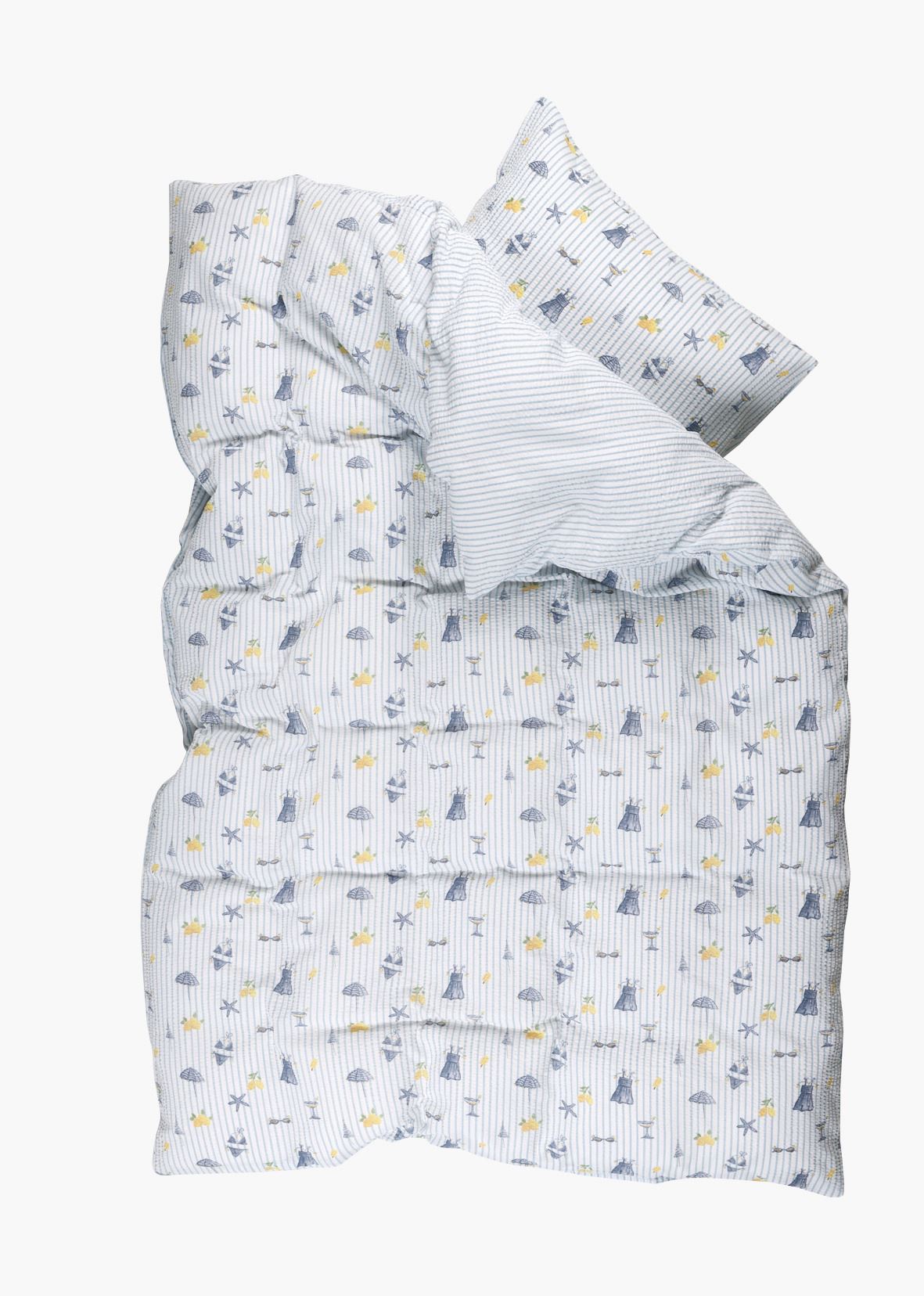 Krepp sengesett multi - 2