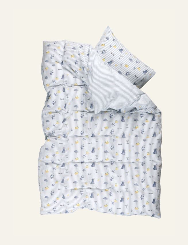 Krepp sengesett multi - 2