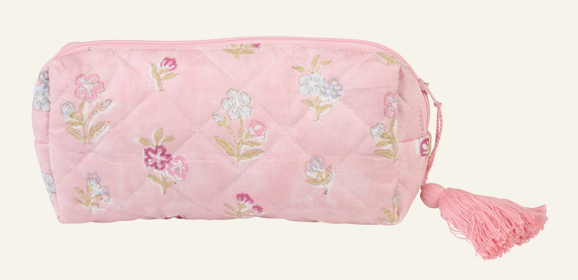 Liten toalettmappe rosa - 9x20 cm rosa - 1