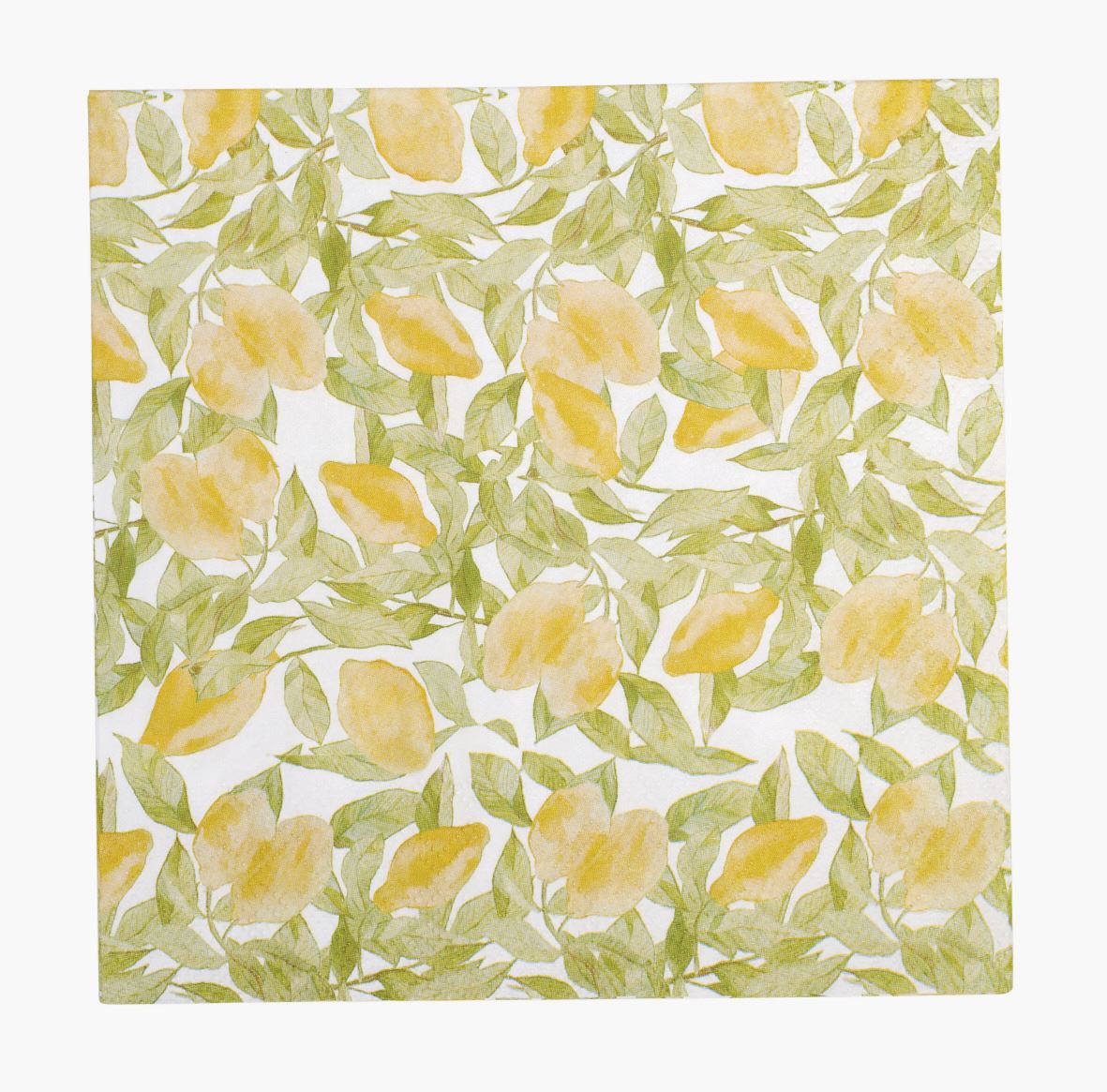 Papirservietter multi gul - 33x33 cm multi gul - 1