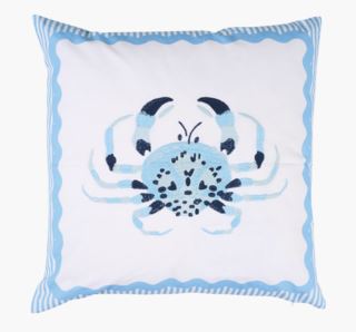 Kid Blue Crab Pynteputetrekk Multi Blå 50x50 cm