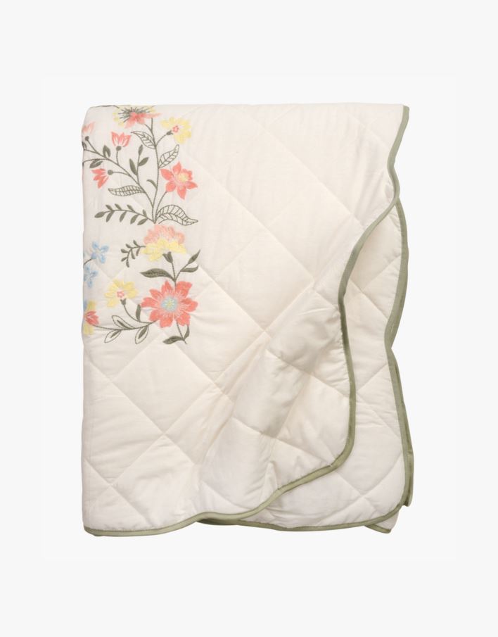 Sengeteppe multi - 180x180 cm multi - 1