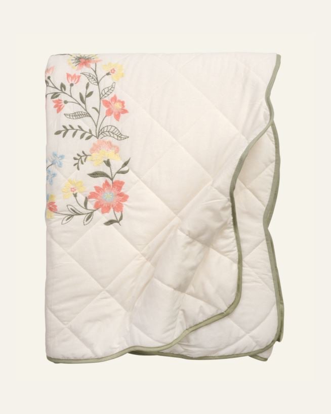 Sengeteppe multi - 180x180 cm multi - 1