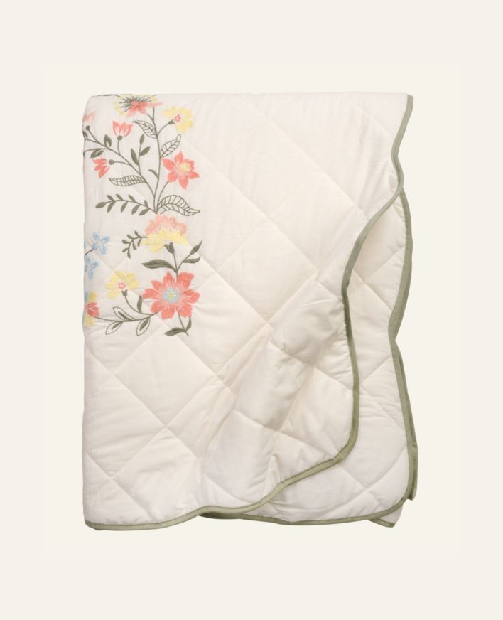 Sengeteppe multi - 180x180 cm multi - 1