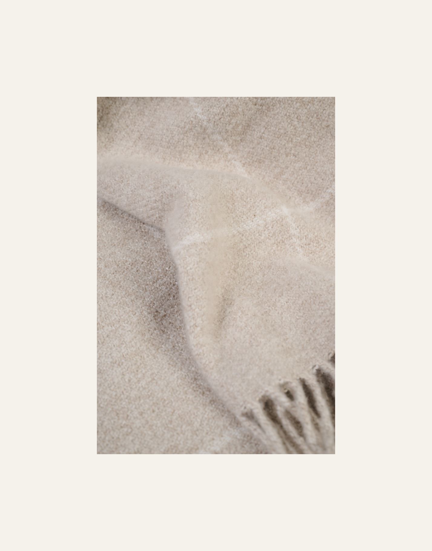Pledd beige - 2