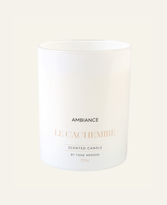 Duftlys hvit - 290 g hvit - 1