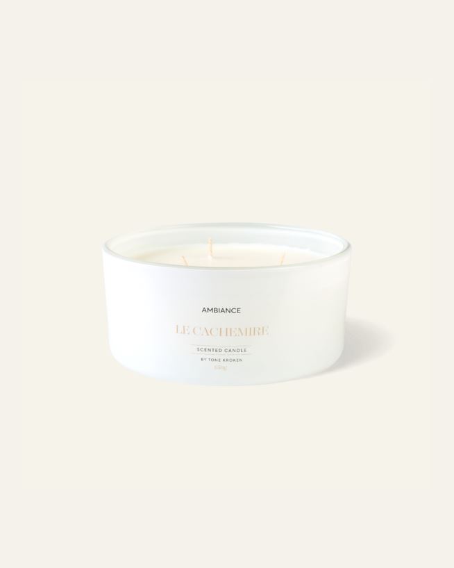 Duftlys hvit - 650 g hvit - 1