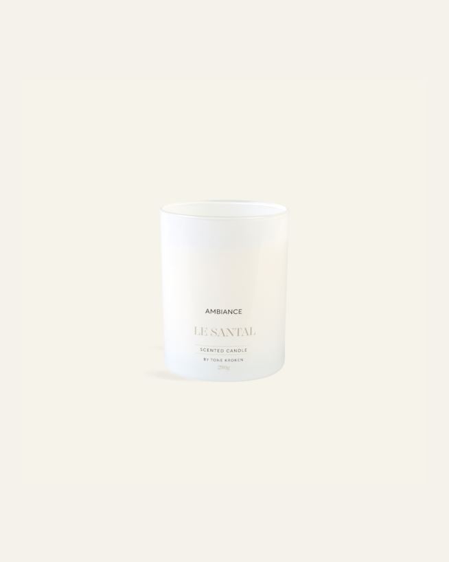 Duftlys hvit - 290 g hvit - 1