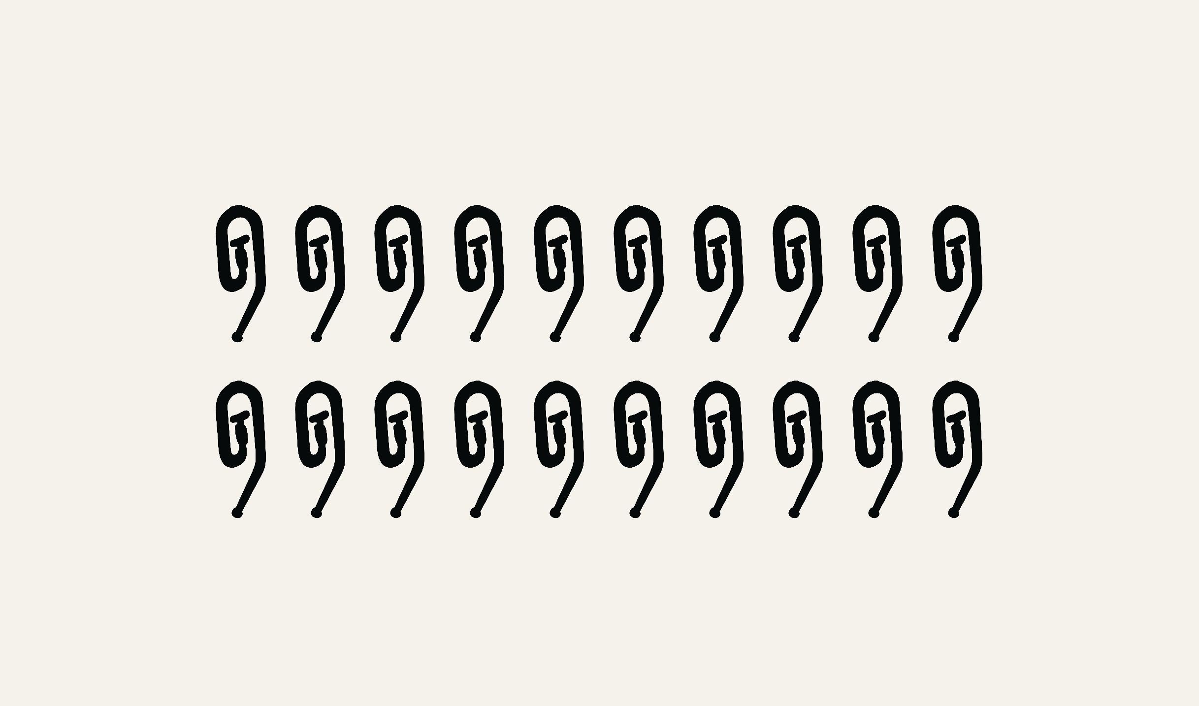 Rynkebåndskrok svart - 2