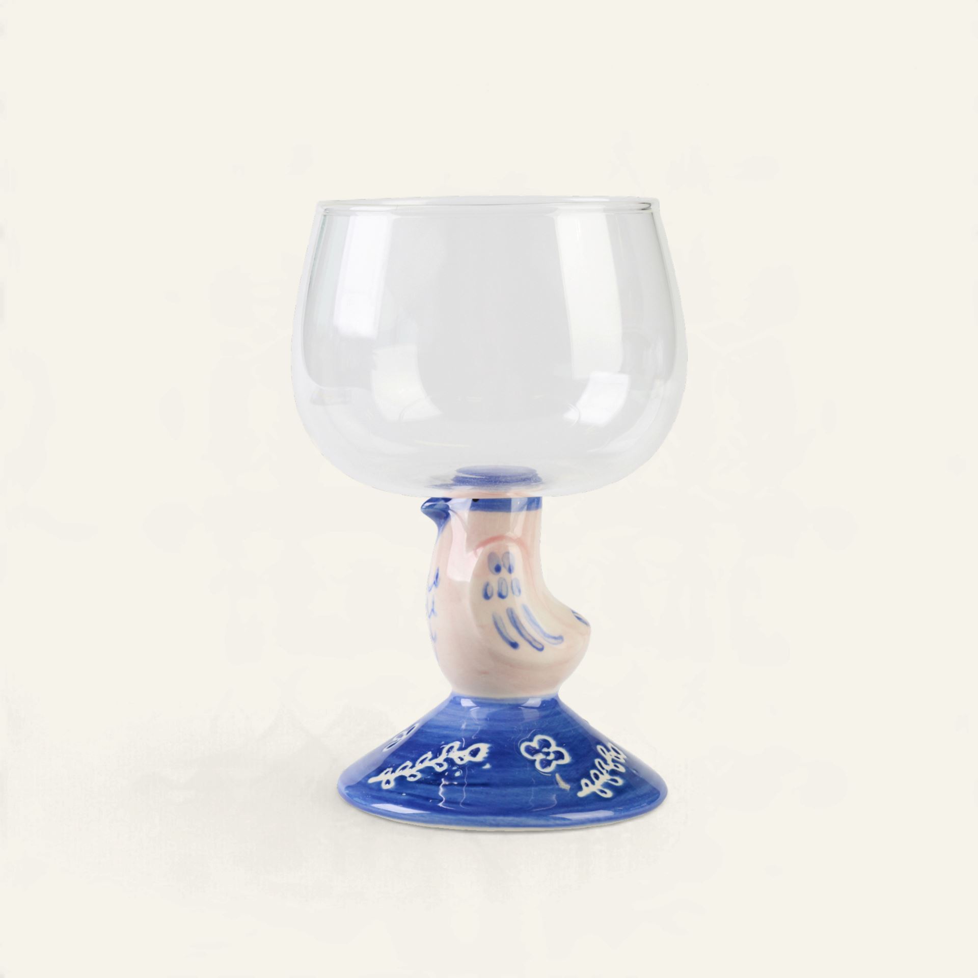 Glass blå - 300ml blå - 1