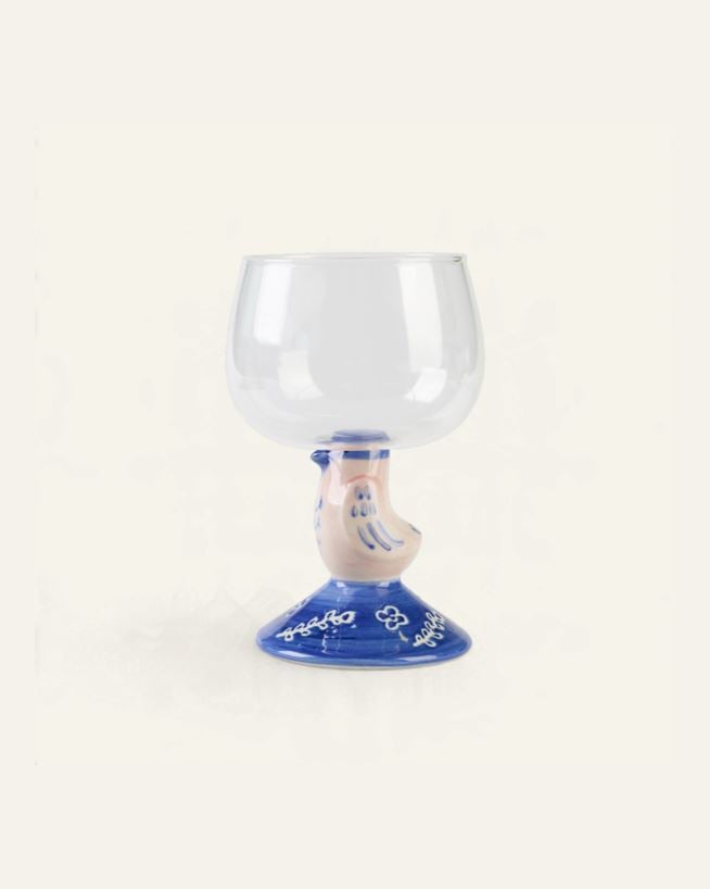 Glass blå - 300ml blå - 1
