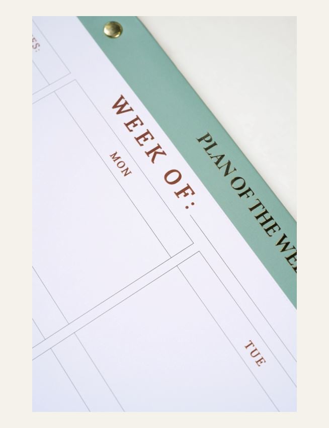 Ukeplanlegger olivengrønn - 3