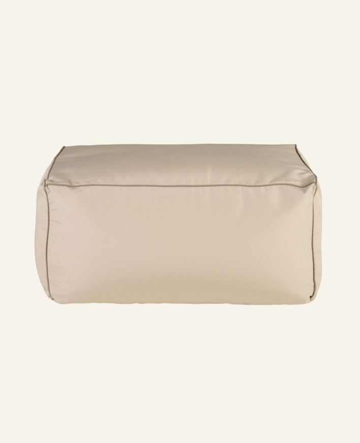 Puff multi beige - 70x55x35 cm multi beige - 1