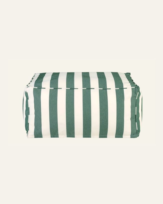 Puff multi grønn - 70x55x35 cm multi grønn - 1