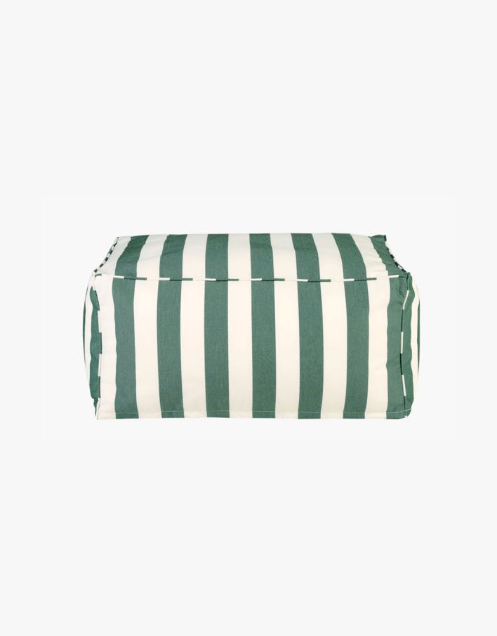 Puff multi grønn - 70x55x35 cm multi grønn - 1