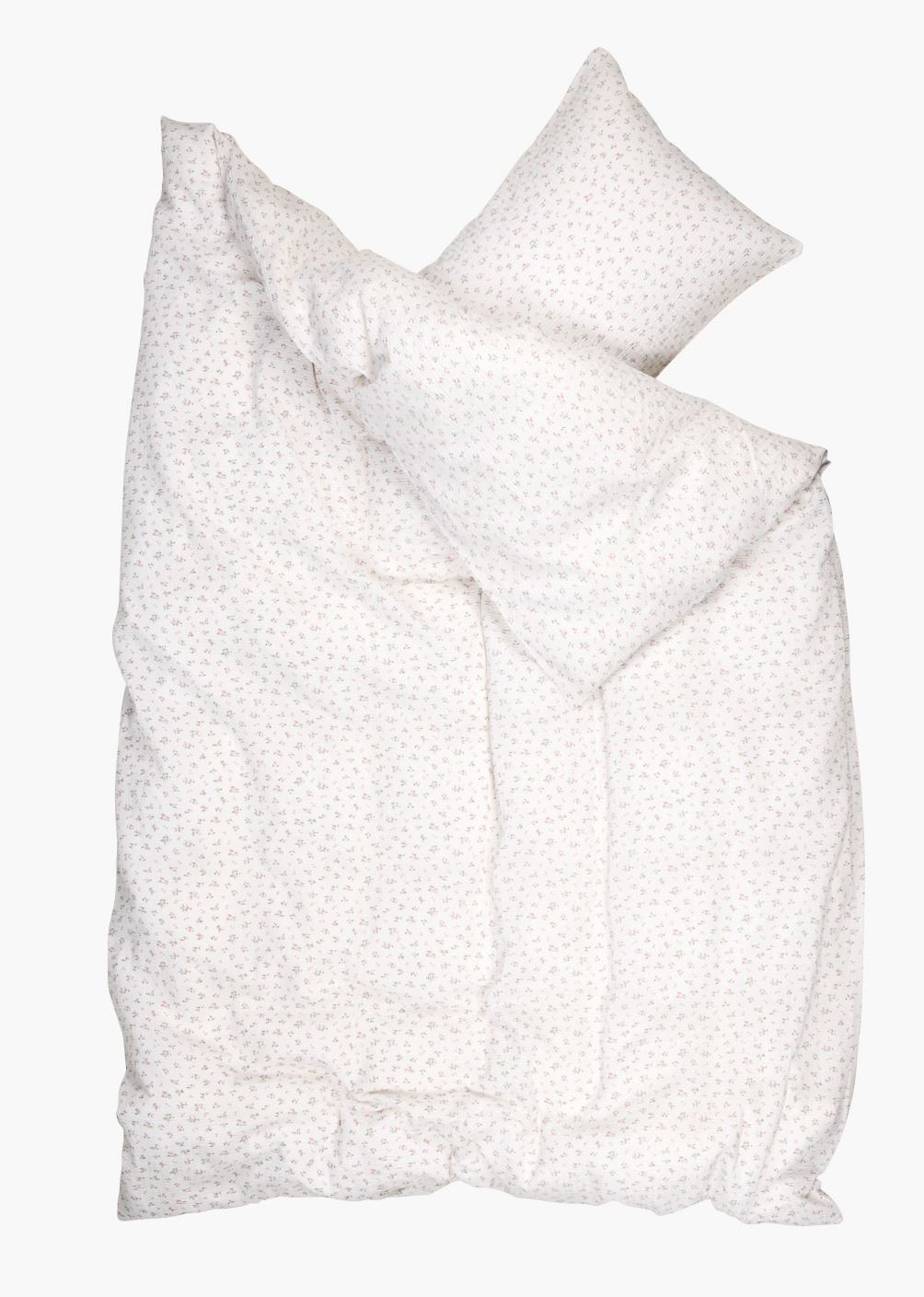 Krepp sengesett rosa - 3