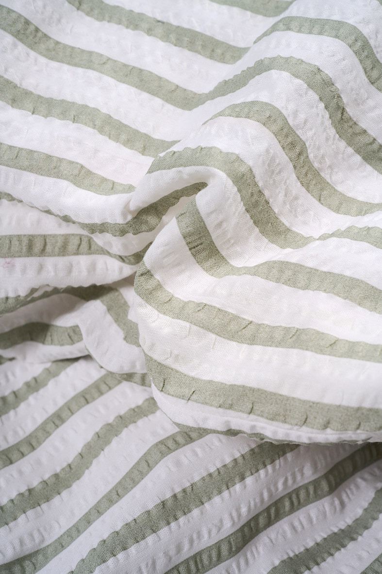 Krepp sengesett grønn - 2