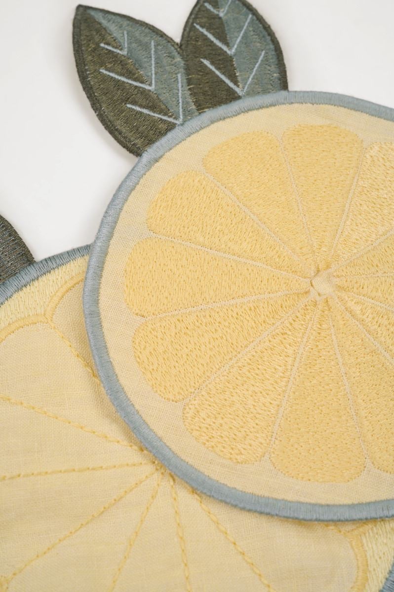 Drikkebrikke gul - 3