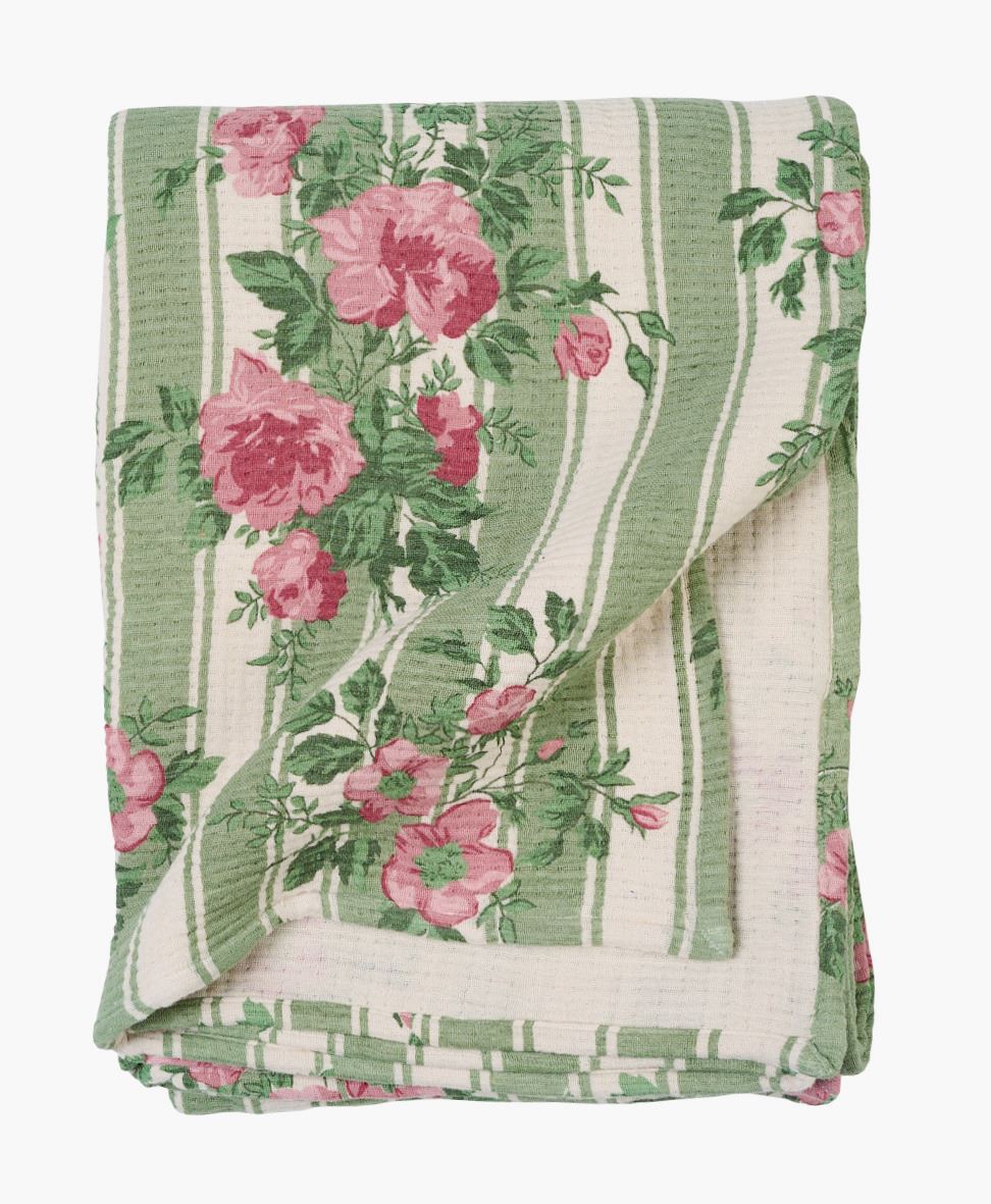 Pledd multi grønn - 130x170 cm multi grønn - 1