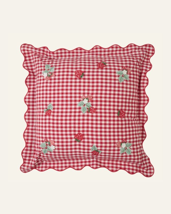 Pyntepute rød - 50x50 cm rød - 1